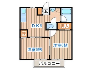 ＫＯＺＵＶｉｌｌａｇｅＡの物件間取画像